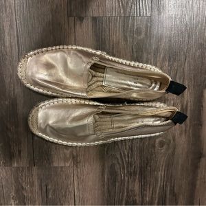 Zara Gold Espadrilles